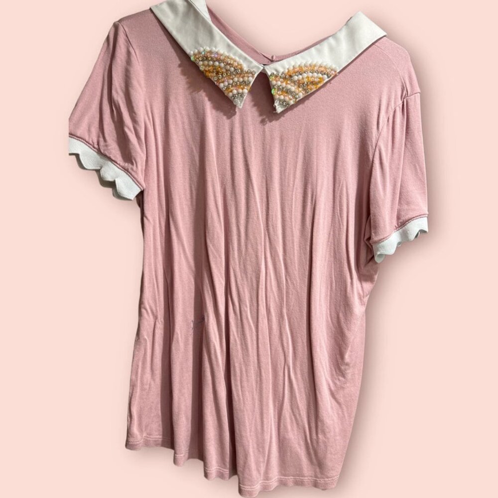 Pink blouse
